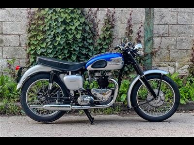 1956 Triumph Classic motor cycle 500 Speed Twin